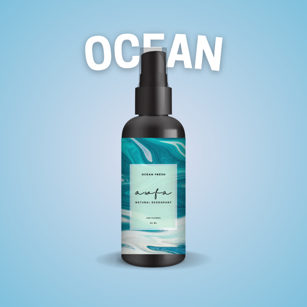 Jual Abba x Awfa Natural Deodorant Varian Ocean Fresh - Deodoran Spary ...