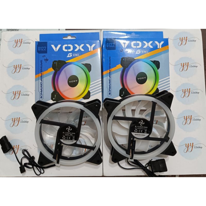 Jual VOXY FAN CASING CPU G122 LED RUNNING RGB | Shopee Indonesia