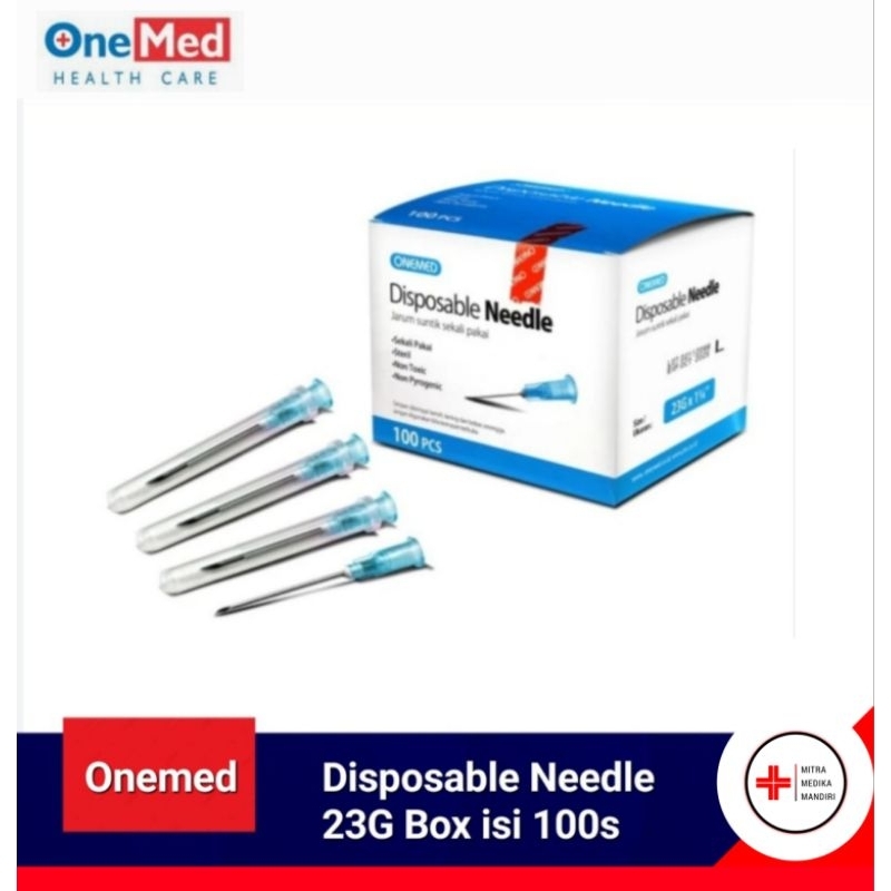 Jual Onemed Disposible Needle Box isi 100s | Shopee Indonesia