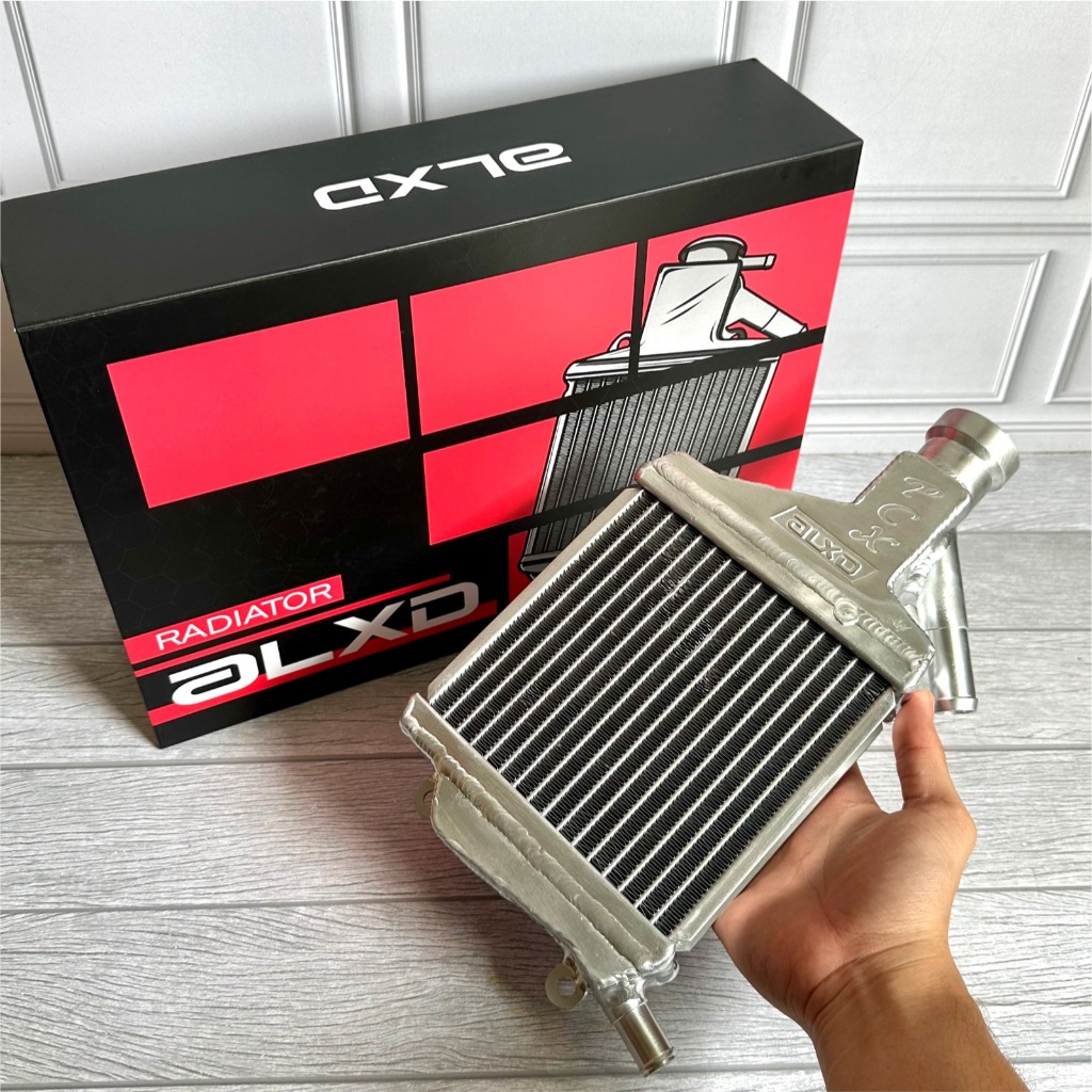 Jual RADIATOR PCX 160 BAHAN ALMU ALXD THAILAND TANPA TUTUP RADIATOR ...