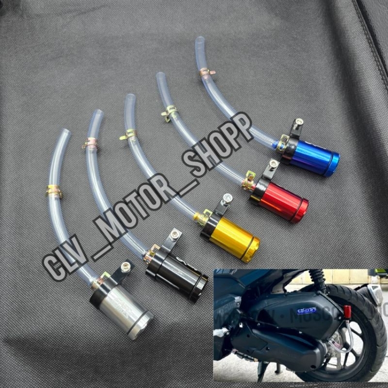 Jual Siap Kirim pembuangan filter tabung CNC Racing Universal vario ...
