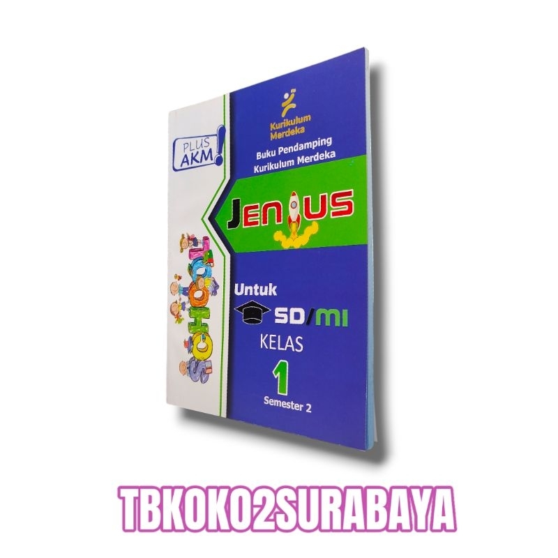 Jual BUKU JENIUS SOAL LATIHAN SD KELAS 123456 SEMESTER 2 KURIKULUM ...