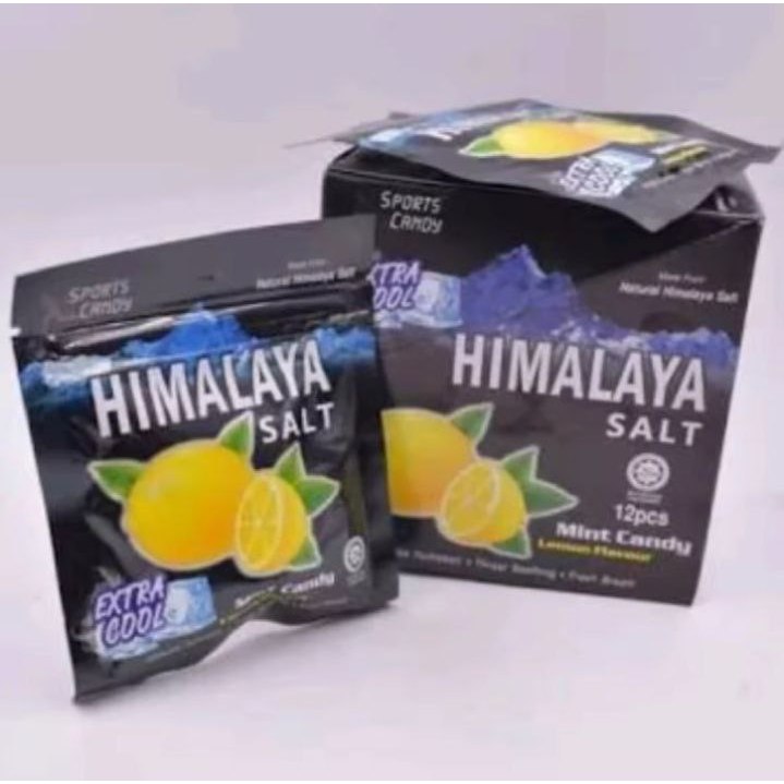 Jual Permen himalaya salt candy hitam per box isi 5 sachet Mix Rasa ...