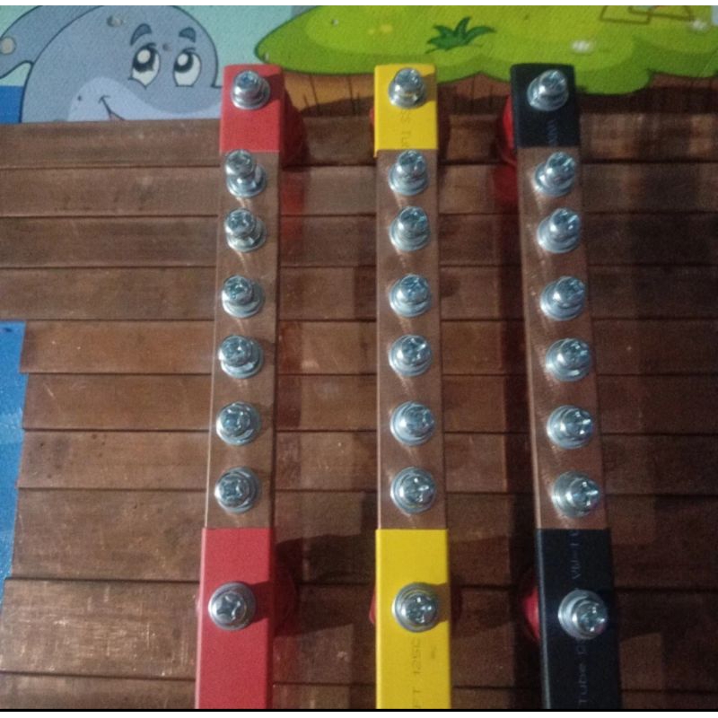 Jual BUSBAR 5×20 RST PANJANG 30 CM UNTUK MCCB 200A | Shopee Indonesia