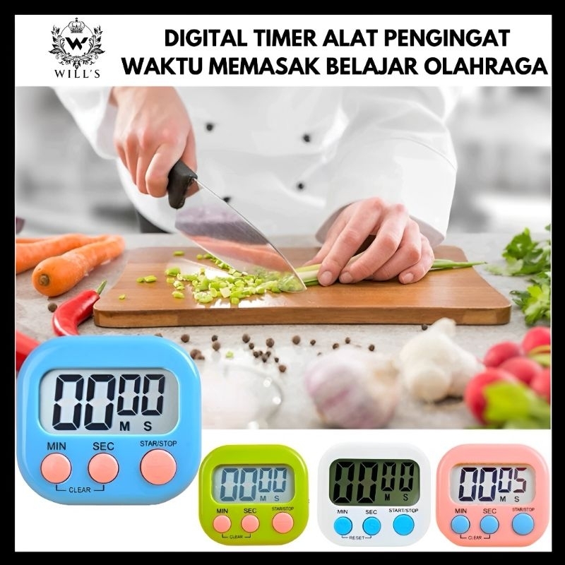 Jual KITCHENWARE Digital Timer Alat Pengingat Waktu Saat Memasak ...