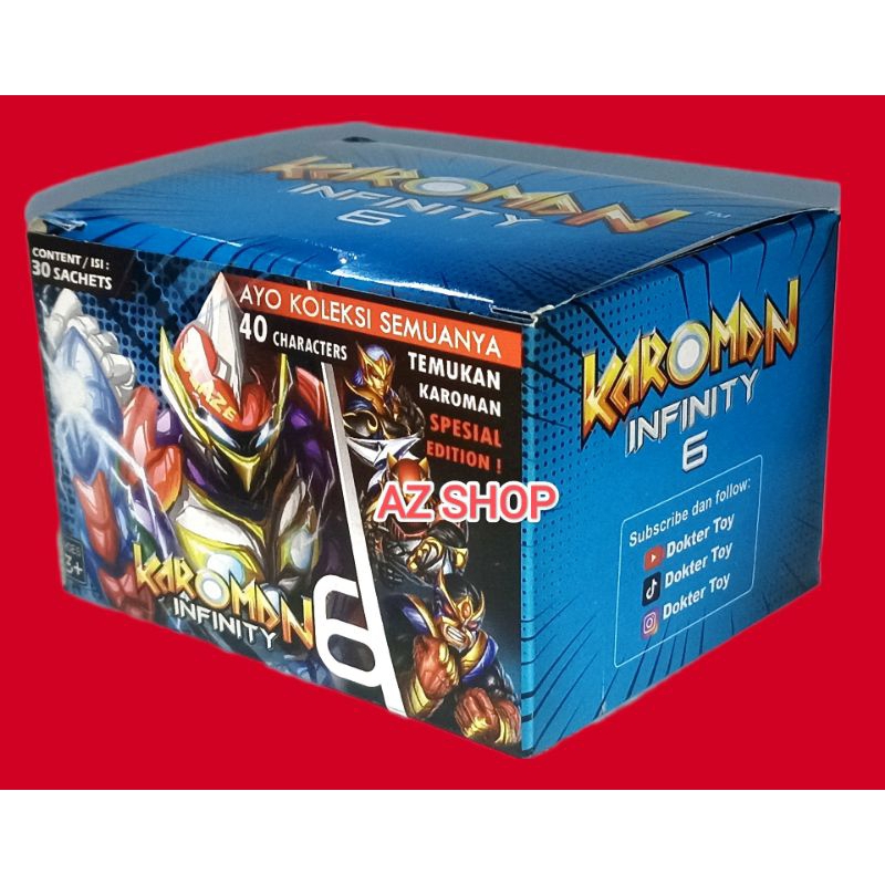 Jual KAROMAN INFINITY 6 ( 1 BOX ISI 30 PCS ) | Shopee Indonesia