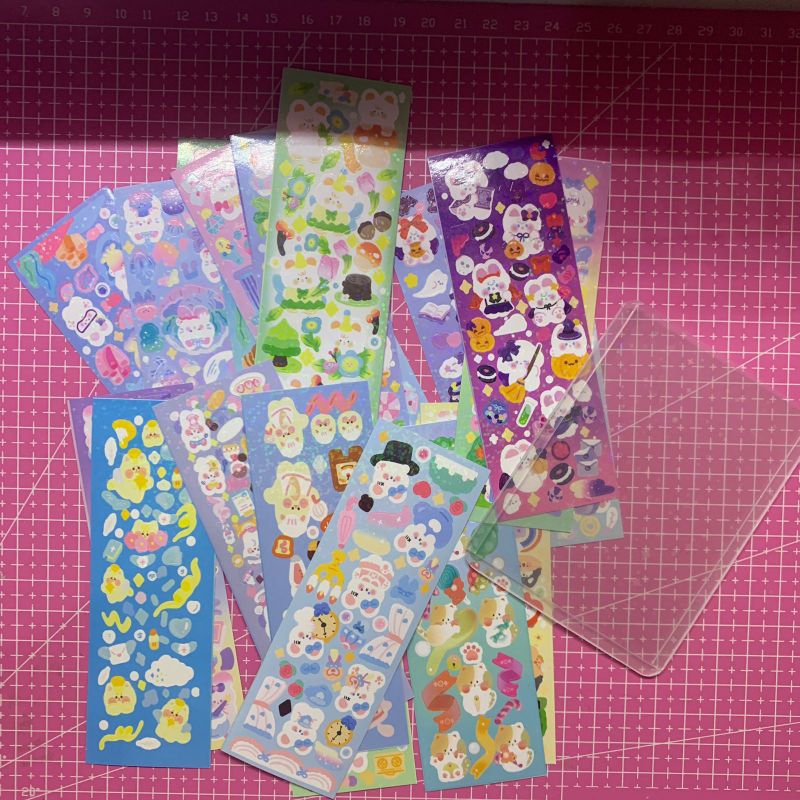 Jual STIKER DECO + TOPLOADER || TOPLOADER 1 STIKER 20 LEMBAR | Shopee ...