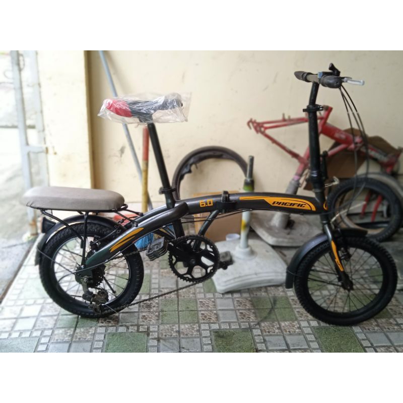 Jual Sepeda Lipat ukuran 16 Repaint Pacific Mulus Sepeda Second Bekas ...