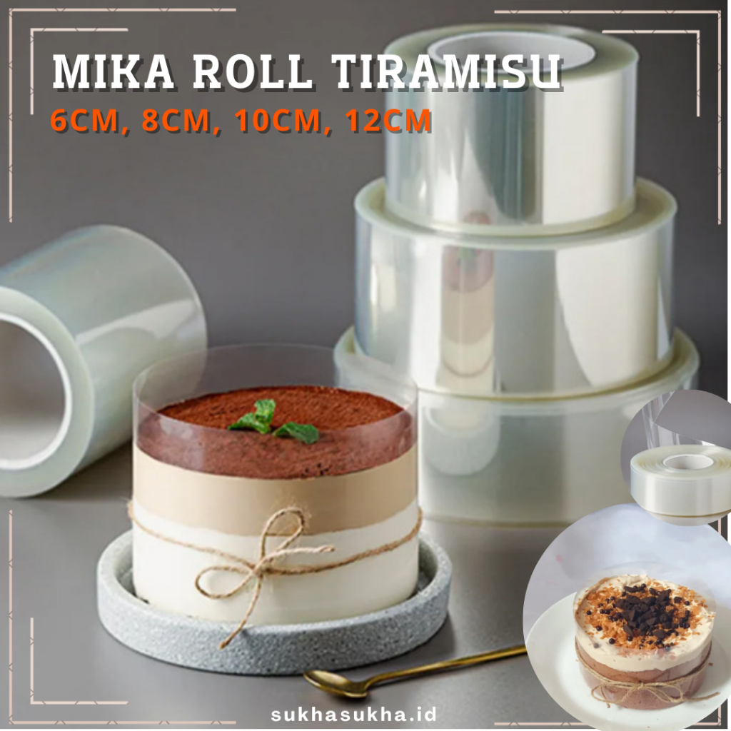 Jual Mika Roll 100METER Mika Kue Tiramisu | Mika Tiramisu | Mika Roll ...