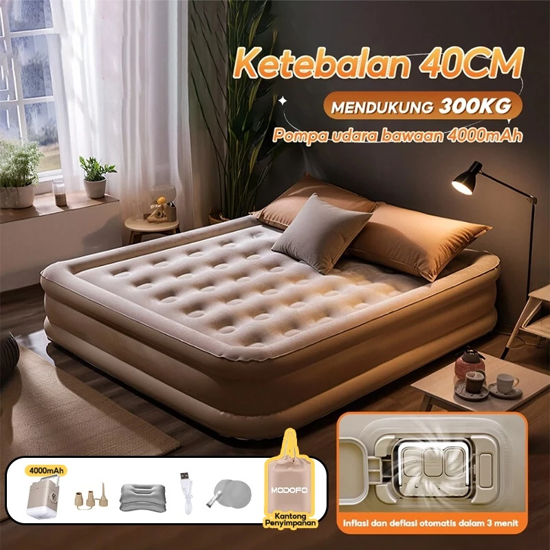 [cod] modofo outdoor matras kasur pompa matras tidur kasur angin bisa tahan