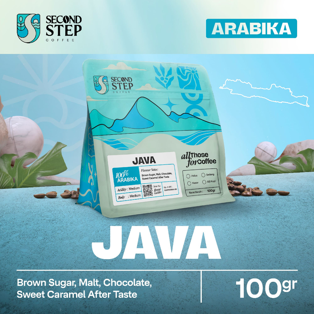 Jual Kopi Biji Arabika Java Ijen Arabica Coffee Roast Beans 100 Gram ...