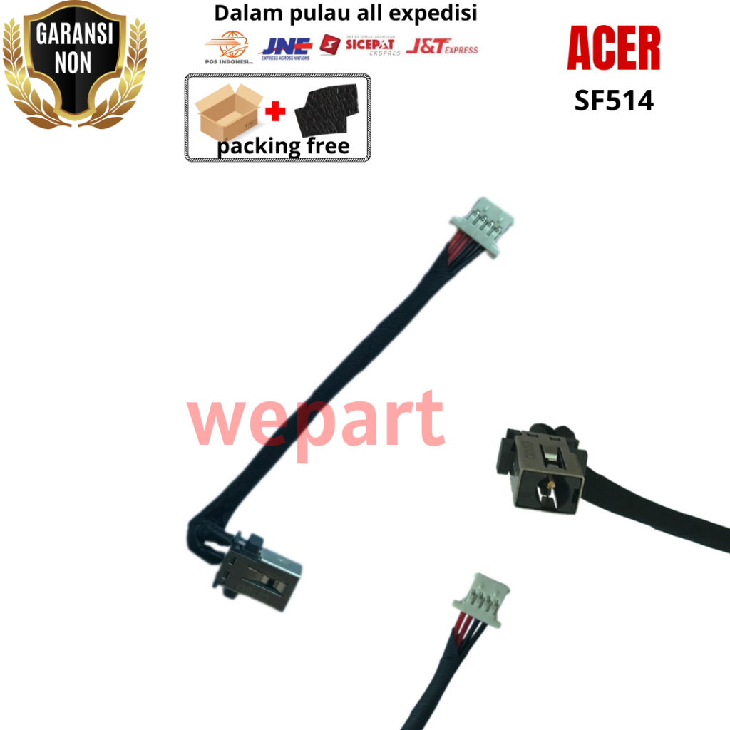 CONNETTORE ALIMENTAZIONE PJ1076 DC POWER PER ACER ASPIRE 3 A514-54 SF314-42