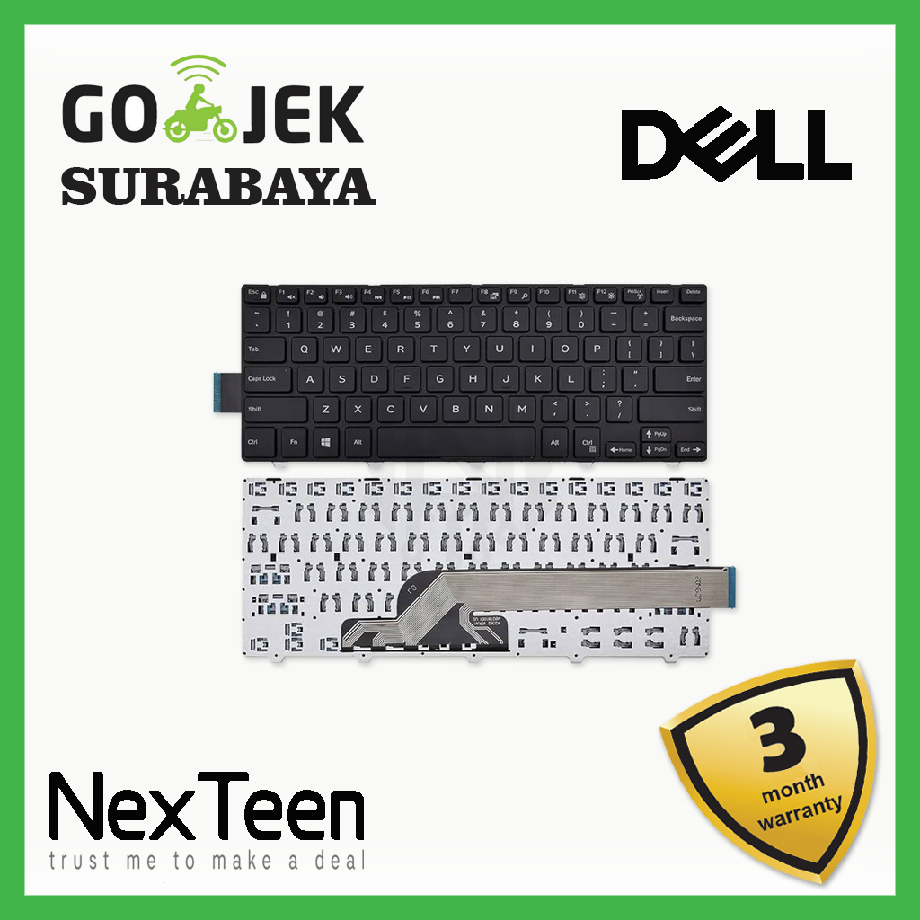 Jual Original Keyboard Dell Inspiron 14-3000 14-3441 14-3442 14-5442 14 ...
