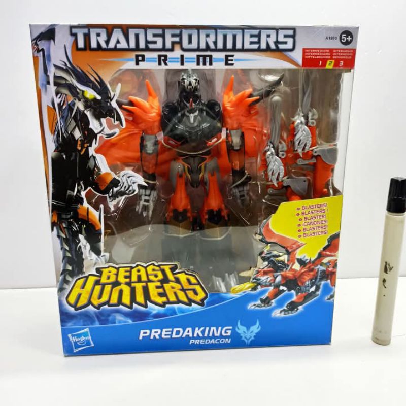 Jual mainan action figureTransformer prime beast hunter predaking ...