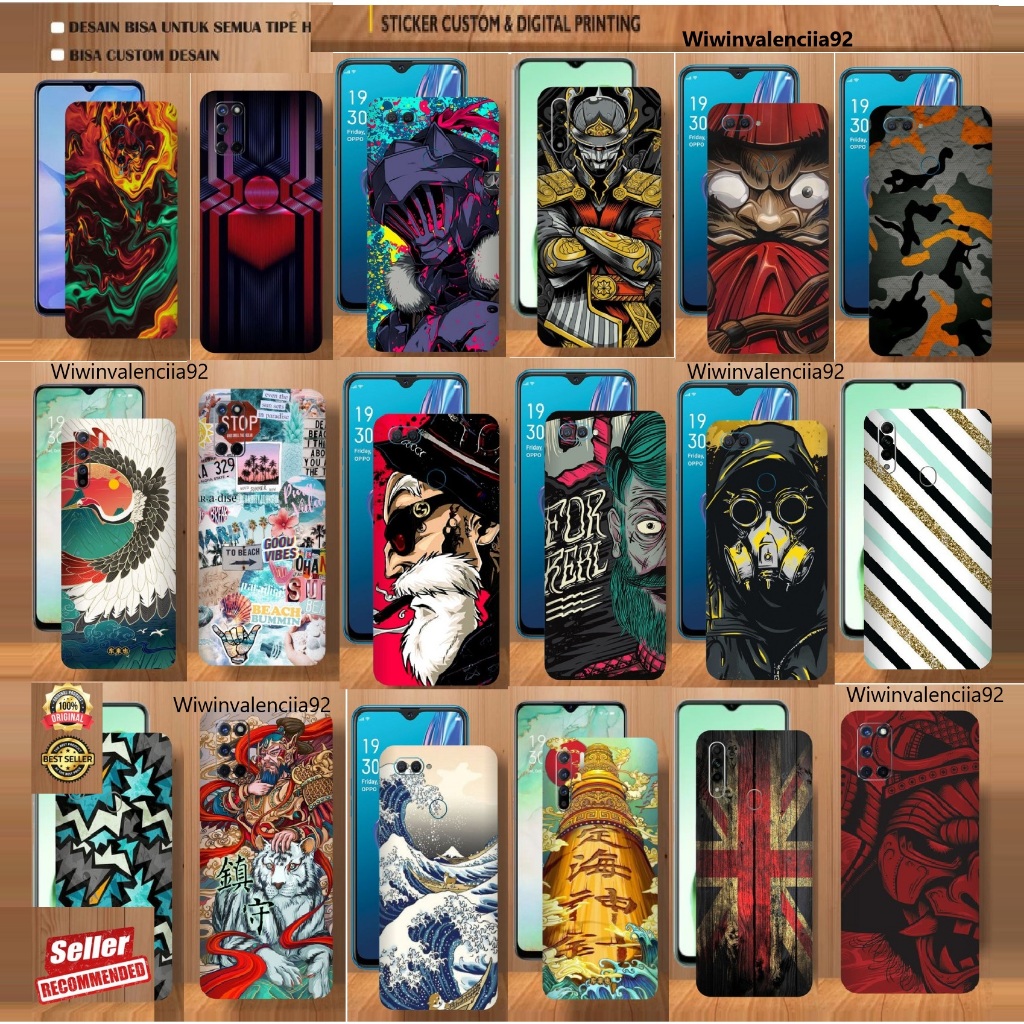 Jual Wwn8998 Custom SKIN HOLOGRAM Bisa Pakai Gambar Sendiri