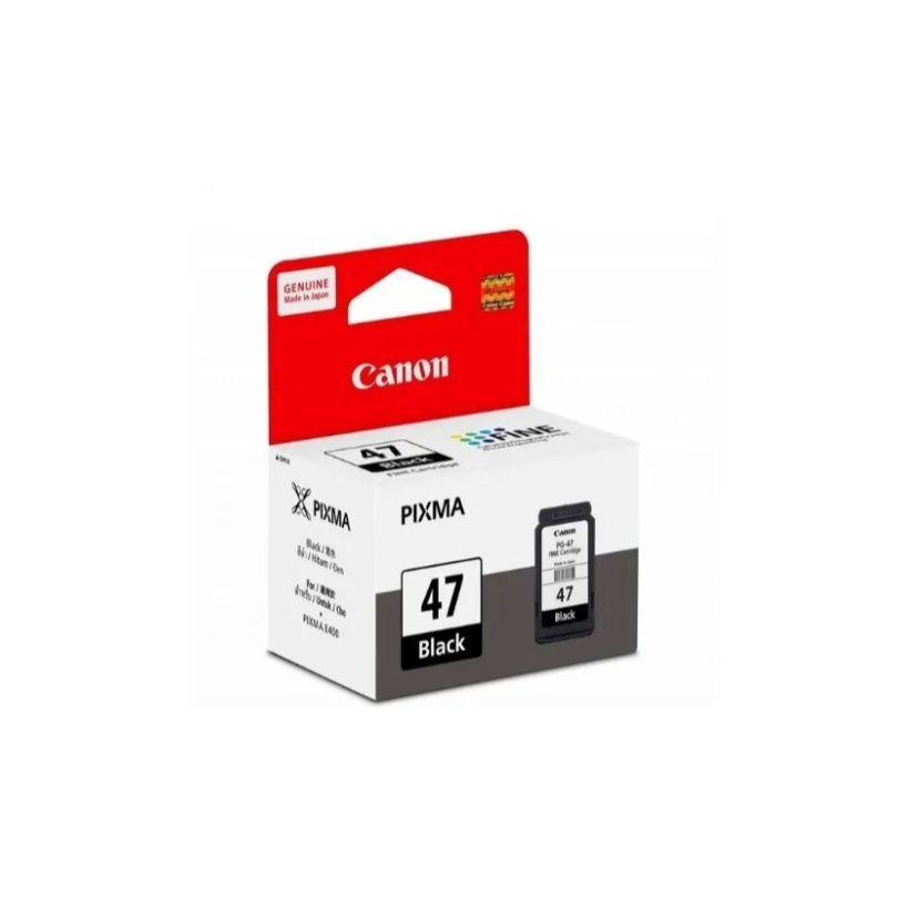 Jual CANON ink tinta PG47 PG 47 PG-47 Black Hitam Original | Shopee ...