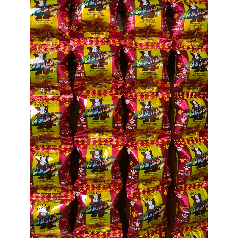 Jual CHIKI KOMO RASA JAGUNG BAKAR KEMASAN RENCENG ISI 10 pcs | Shopee ...