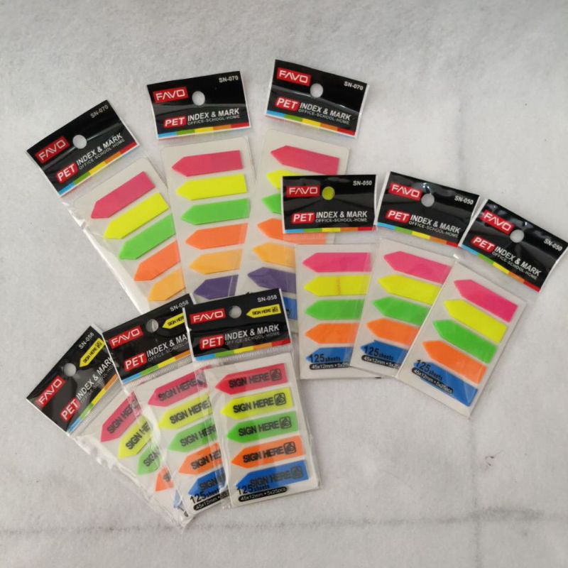 Jual Sticky Note Index Sign Here | Shopee Indonesia