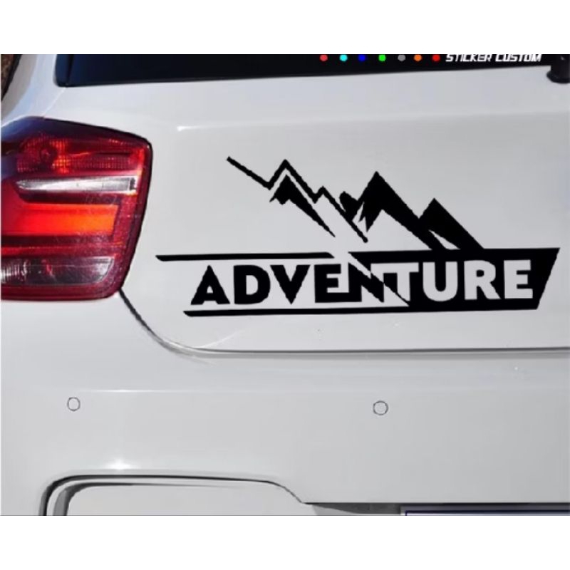 Jual STICKER VARIASI MOBIL ADVENTURE UKURAN 40CM | Shopee Indonesia