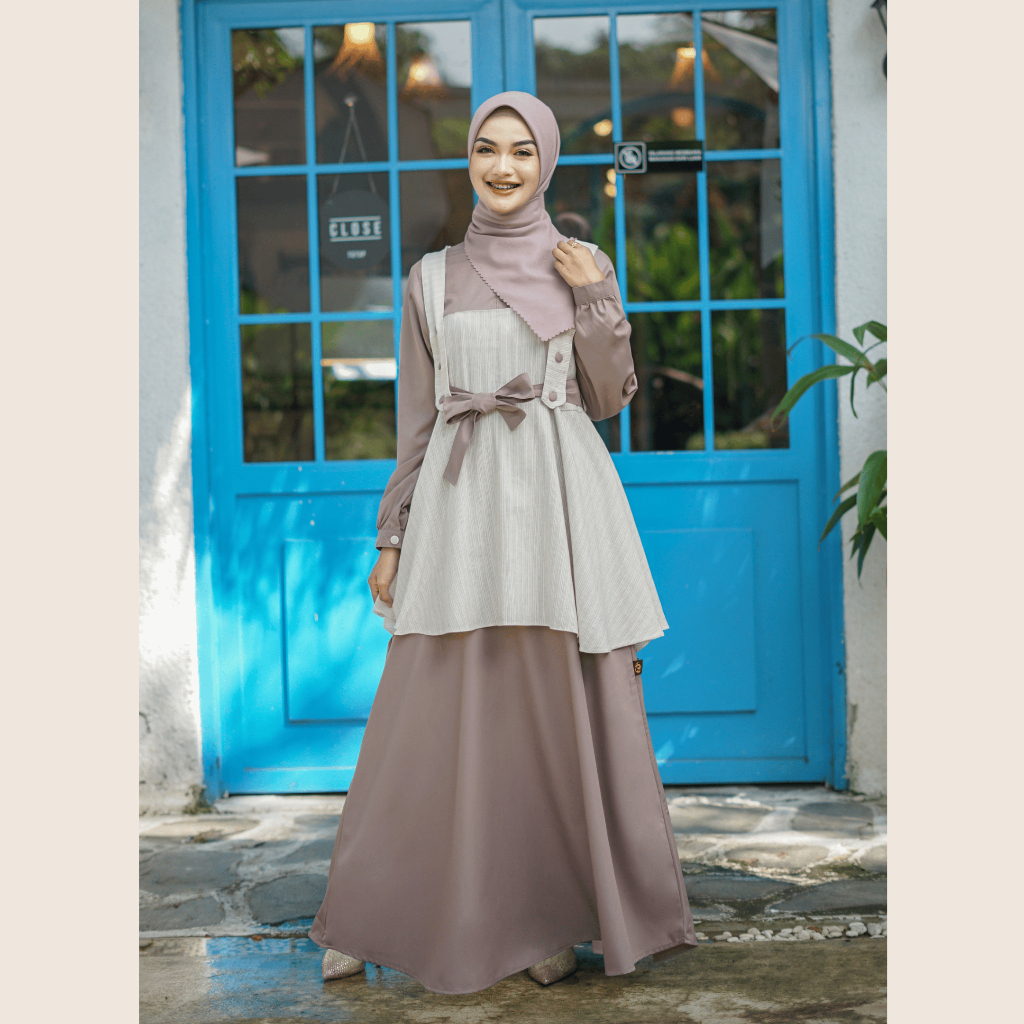 Jual Dress Gamis Remaja Dewasa Ria Ricis For Keke Elbise Dress 04 ...