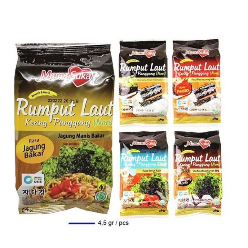 Jual Rumput laut panggang Nori isi 2 pack | Shopee Indonesia
