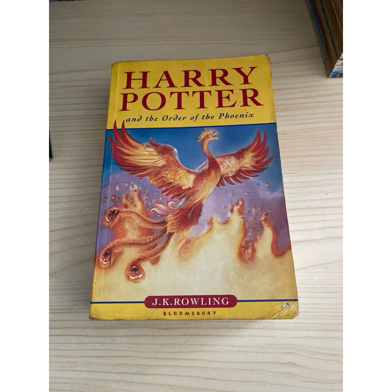 Jual NOVEL HARRY POTTER AND THE ORDER OF THE PHOENIX BY JK ROWLING ...