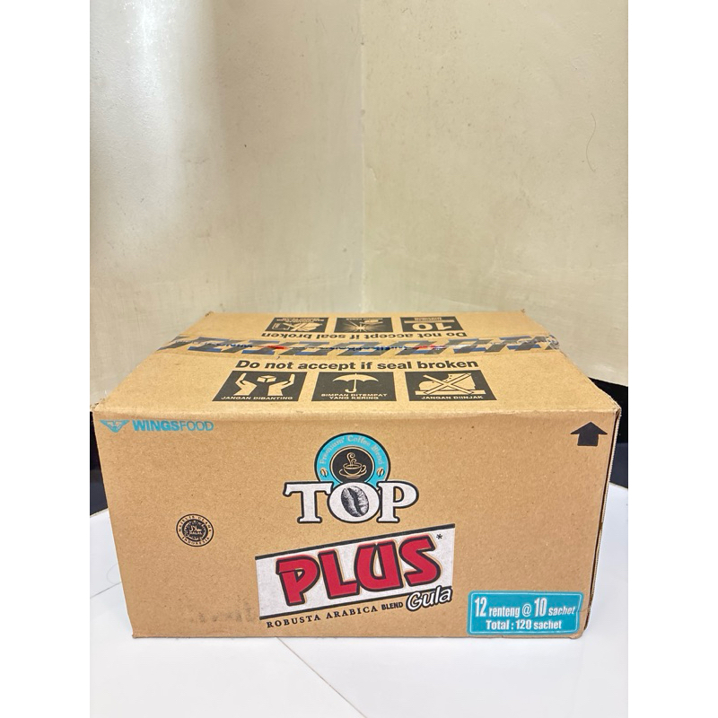 Jual [1 DUS ISI 120 SACHET] KOPI TOP PLUS GULA | Shopee Indonesia