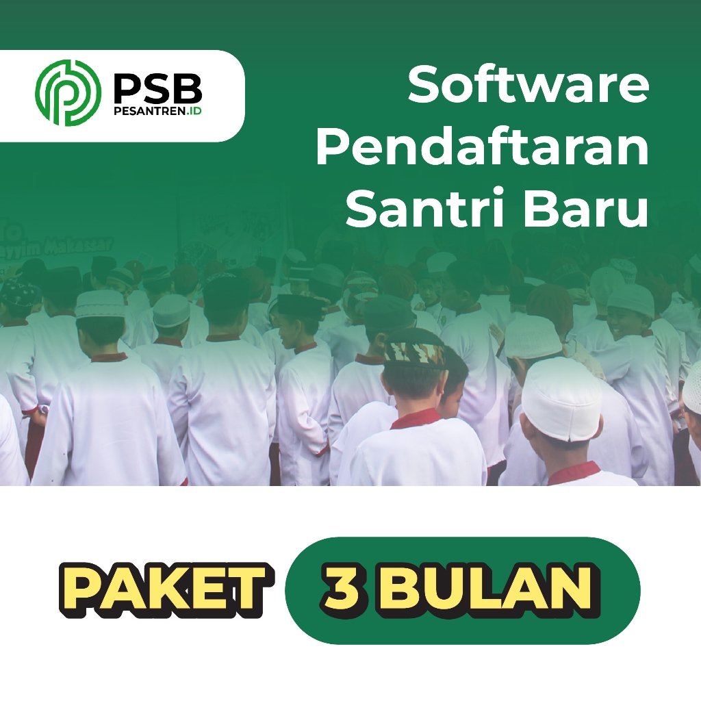 Jual Software PSB Pesantren Online 3 Bulan | Shopee Indonesia