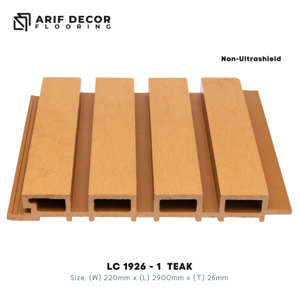 Jual WPC Wall Cladding Outdoor Dekorasi Dinding Eksterior Motif Kayu ...