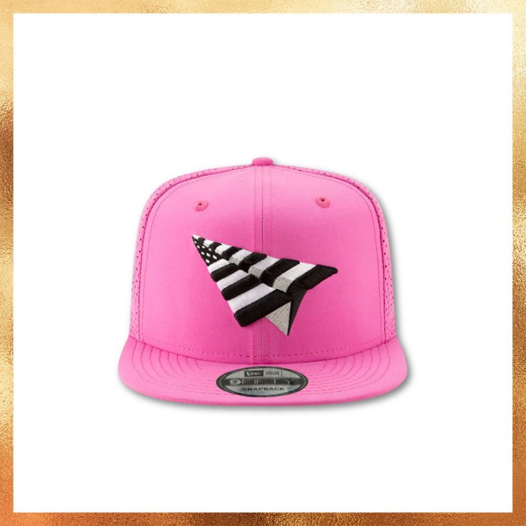 Fitted Hat Pink Paper Planes Hat Topi New Era Paper Plane Cap Jual