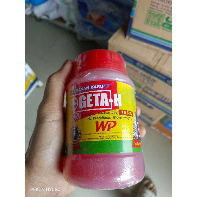 PUPUK ZPT GETA-H WP 500 ML PEMBANYAK GETAH KARET GETA - H