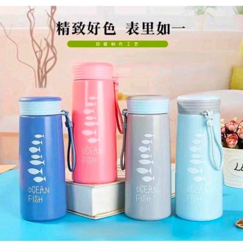 Jual B( B36 ) BOTOL MINUM KACA OCEAN FISH | Shopee Indonesia