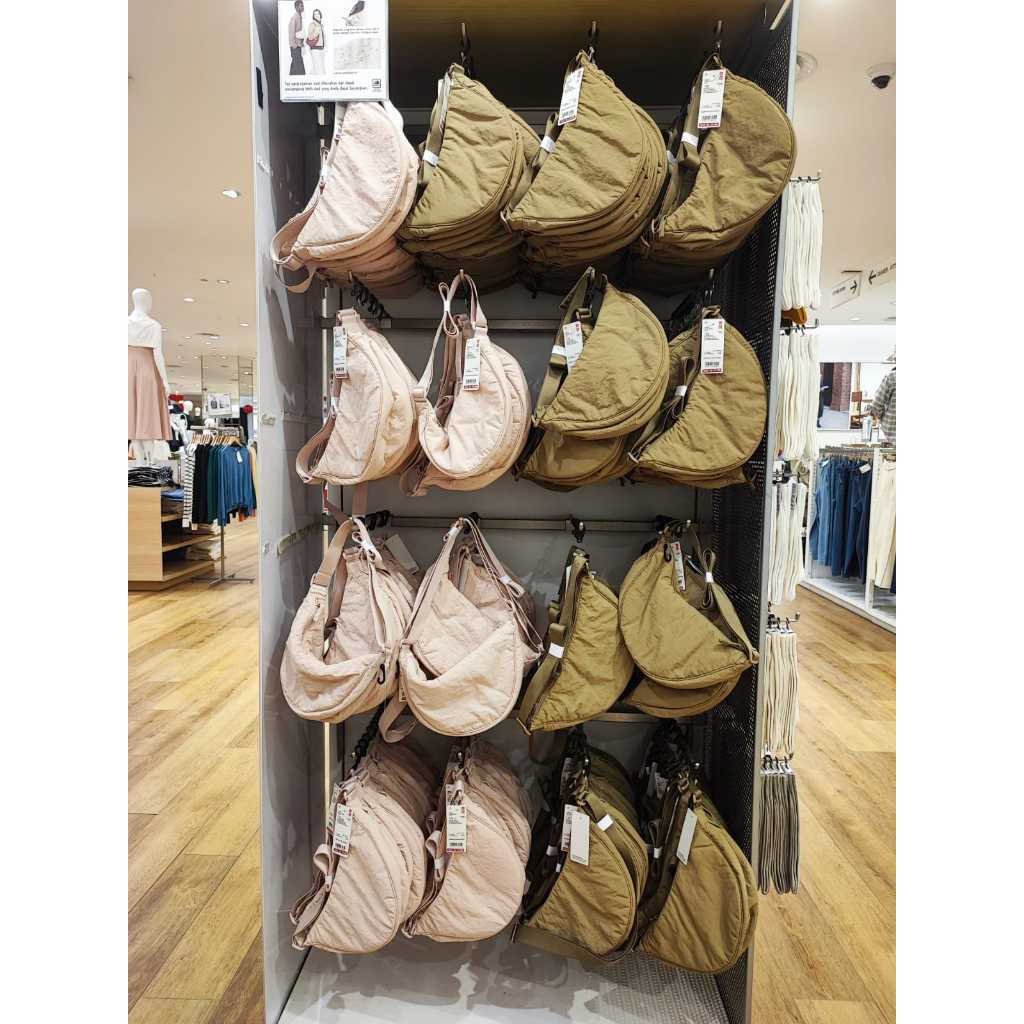 Jual SALE TAS BEST SELLER UNIQLO TAS BAHU MINI BULAT TAS SELEMPANG MINI ...