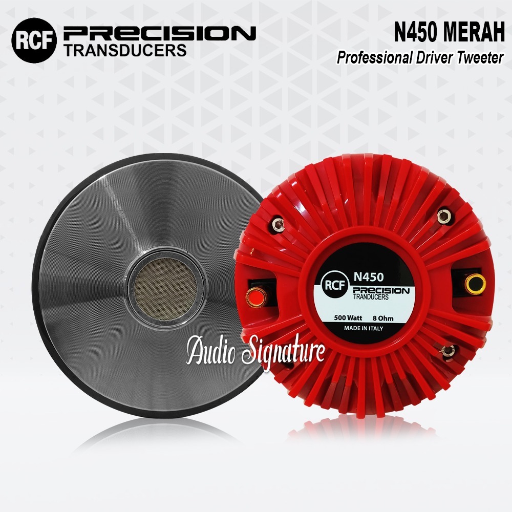 Jual Driver Tweter Twiter Tweeter RCF N450 | N 450 | N450 Merah Grade A ...