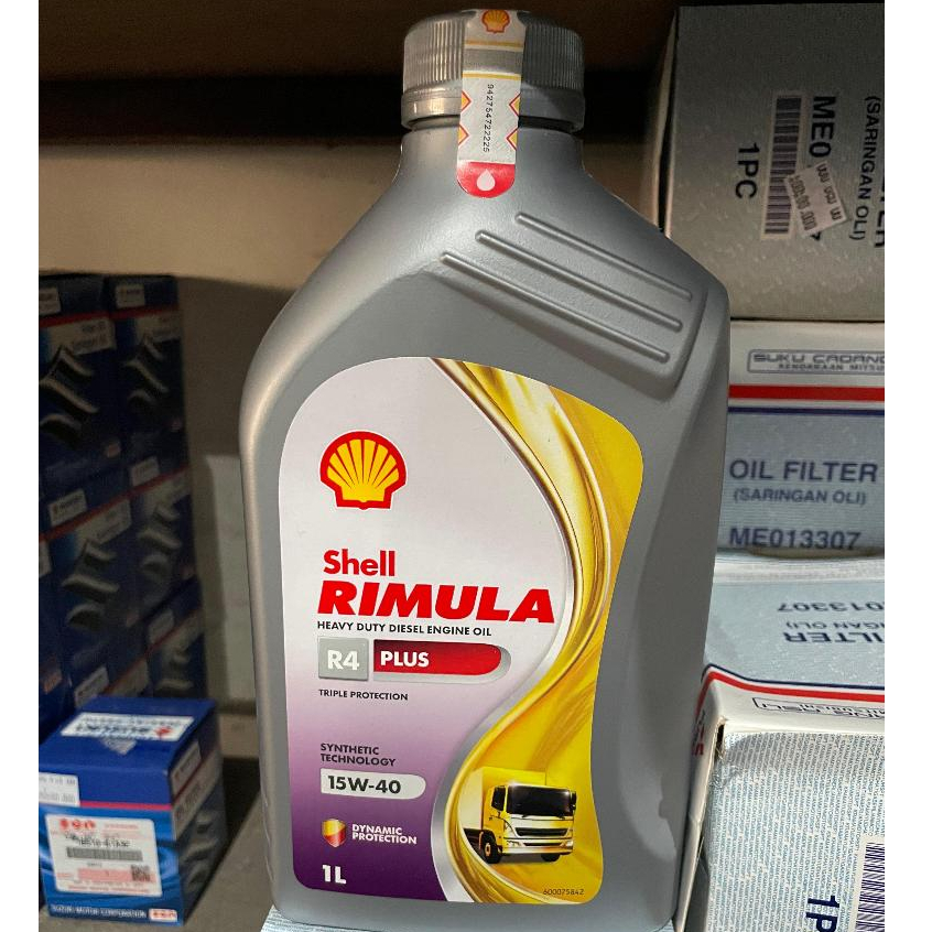 Jual KMD | Shell Helix Rimula R4 Plus 15W 40 1L / Oli Mesin Mobil Shell ...