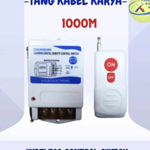 Jual 11 SUPER Shopee Day WIRELESS REMOTE CONTROL SWITCH ON OFF SAKLAR ...