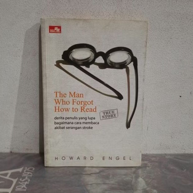Jual Buku Original The Man Who Forgot How to Read TRUE STORY derita ...