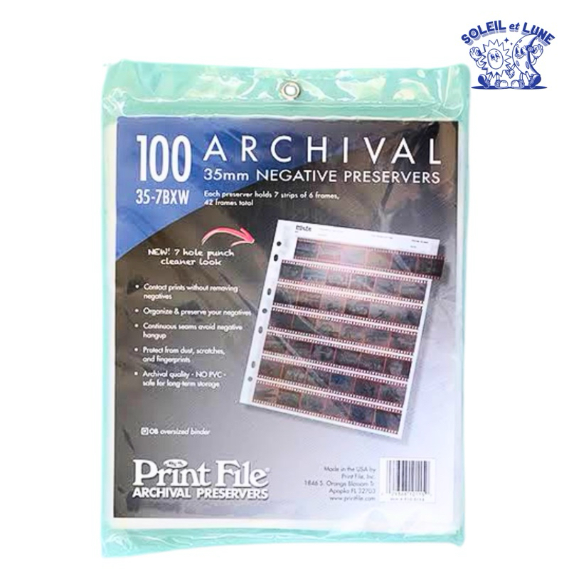Jual Printfile 35mm or 120 Archival Negative Storage Sleeves (MINIMUM ...