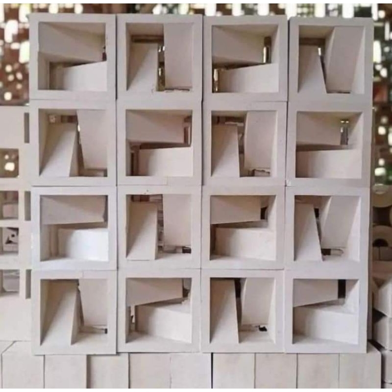 Jual roster beton minimalis pentilasi udara motif Zzz | Shopee Indonesia