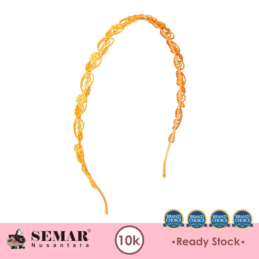 Jual Bando Emas Headband Beautiful Flower Gold 10K Semar Nusantara ...