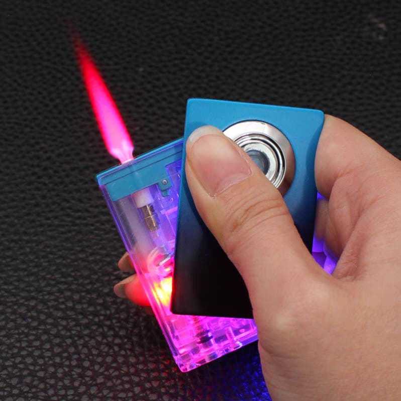 Jual Korek Api Sliding Unik Berbentuk Kamera Dilengkapi Lampu Led Isi ...