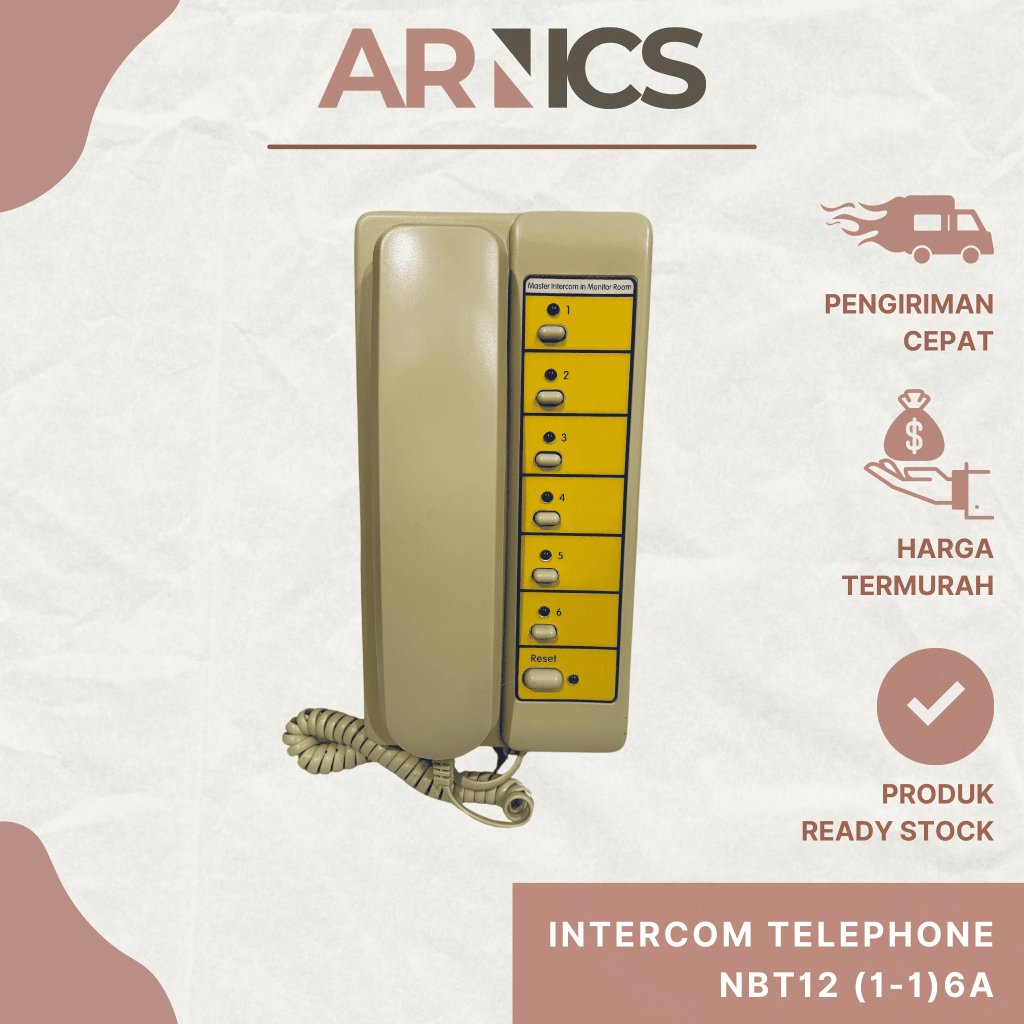 Jual Master Interphone Intercom NBT12(1-1)4A Elevator 2 Wire Host ...