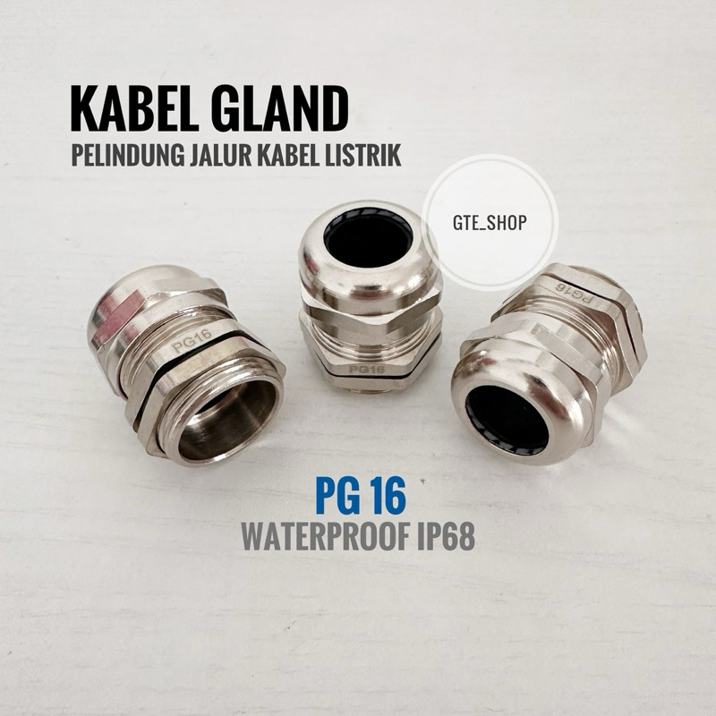 Jual Kabel Gland PG16 Stainless Nickel | Shopee Indonesia
