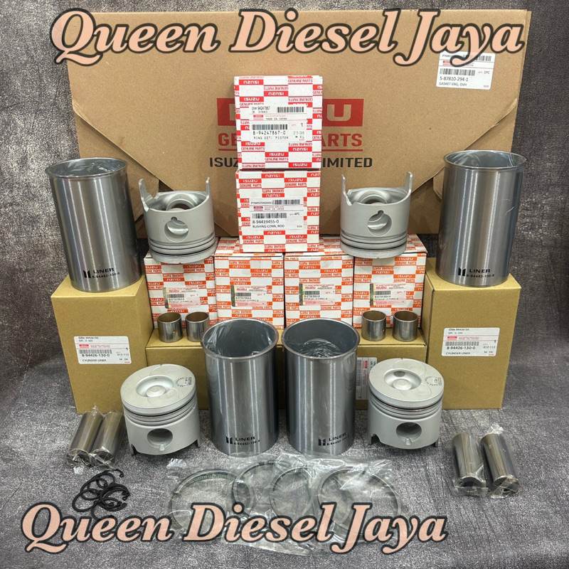 Jual Paket Overhaul / Paket Liner Set / Liner+Piston+Ring Piston ...