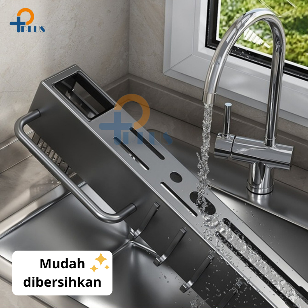 Jual PPLUS Rak pisau dinding Dapur Stainless Steel Rak Gantung Dapur ...