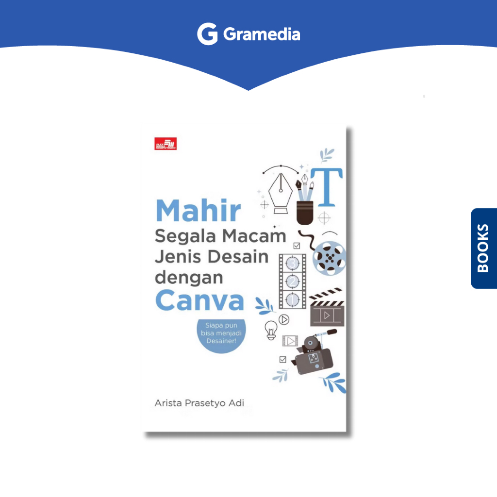 Jual Gramedia Surabaya - Mahir Segala Macam Jenis Desain dengan Canva ...