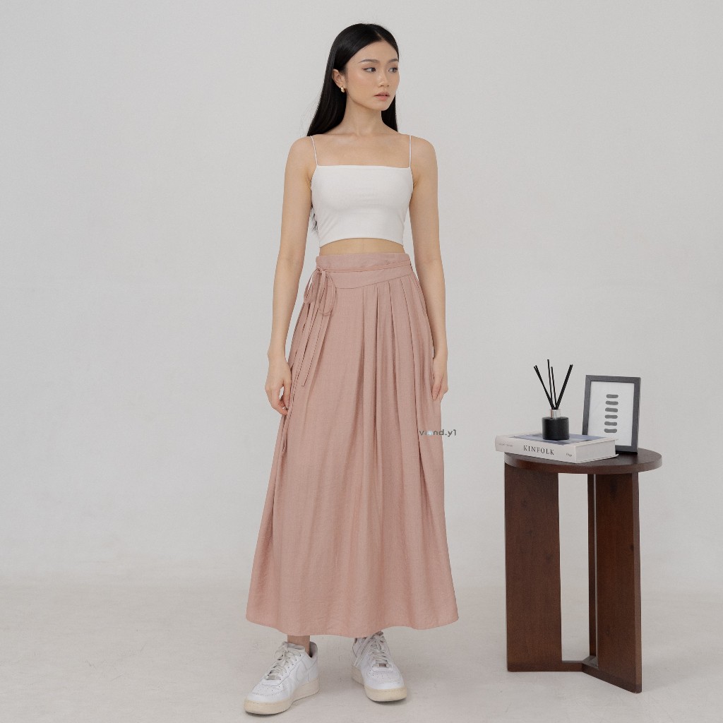 Jual Long Skirt Premium / Rok Panjang Wanita Terbaru P.166 | Shopee ...