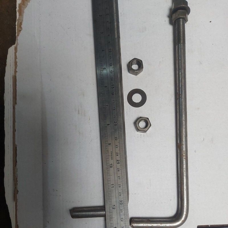 Jual Angkur L M12x300x60 ( 1/2