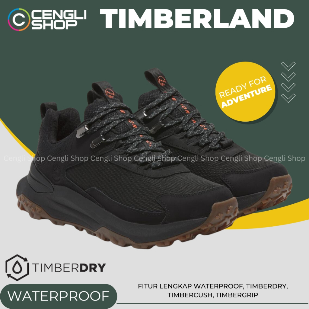 TM22 SEPATU GUNUNG TIMBERLAND PRIA ORIGINAL/SEPATU TIMBERLAND TRAIL HIKING  CLIMBING OUTDOOR SHOES