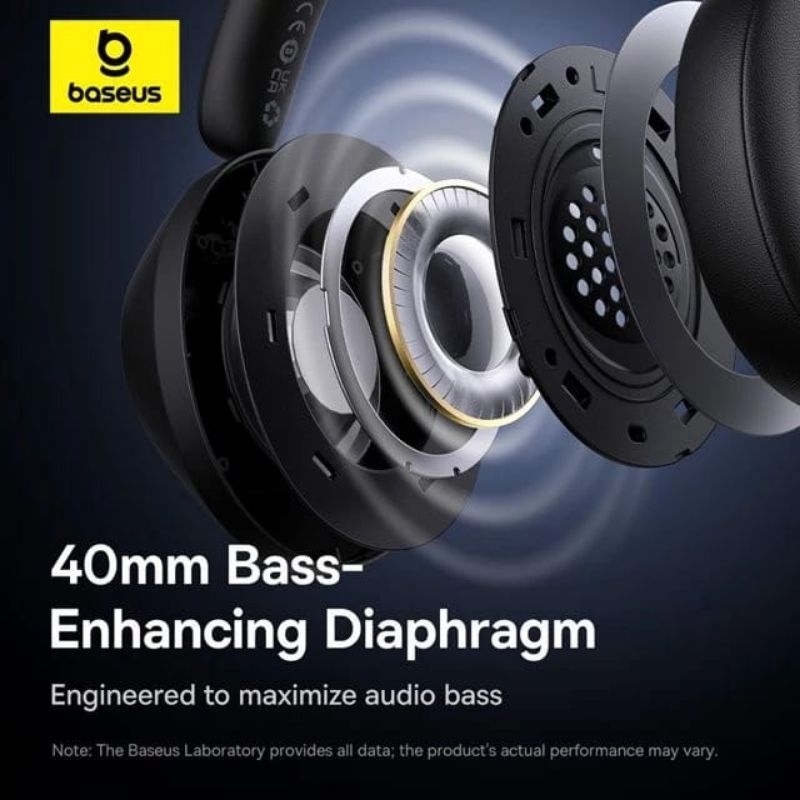 Jual Baseus Bass 30 Max Body Shaking Headphones Wireless Headset ...